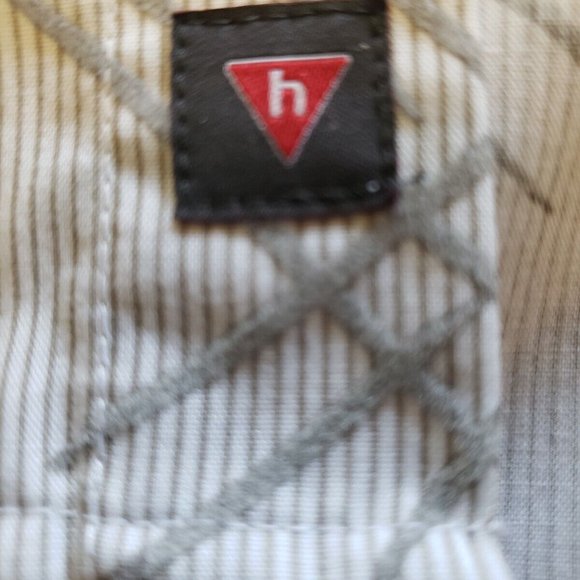 Men's Haupt Abstract Pattern Button Front Shirt - Picture 6 of 6